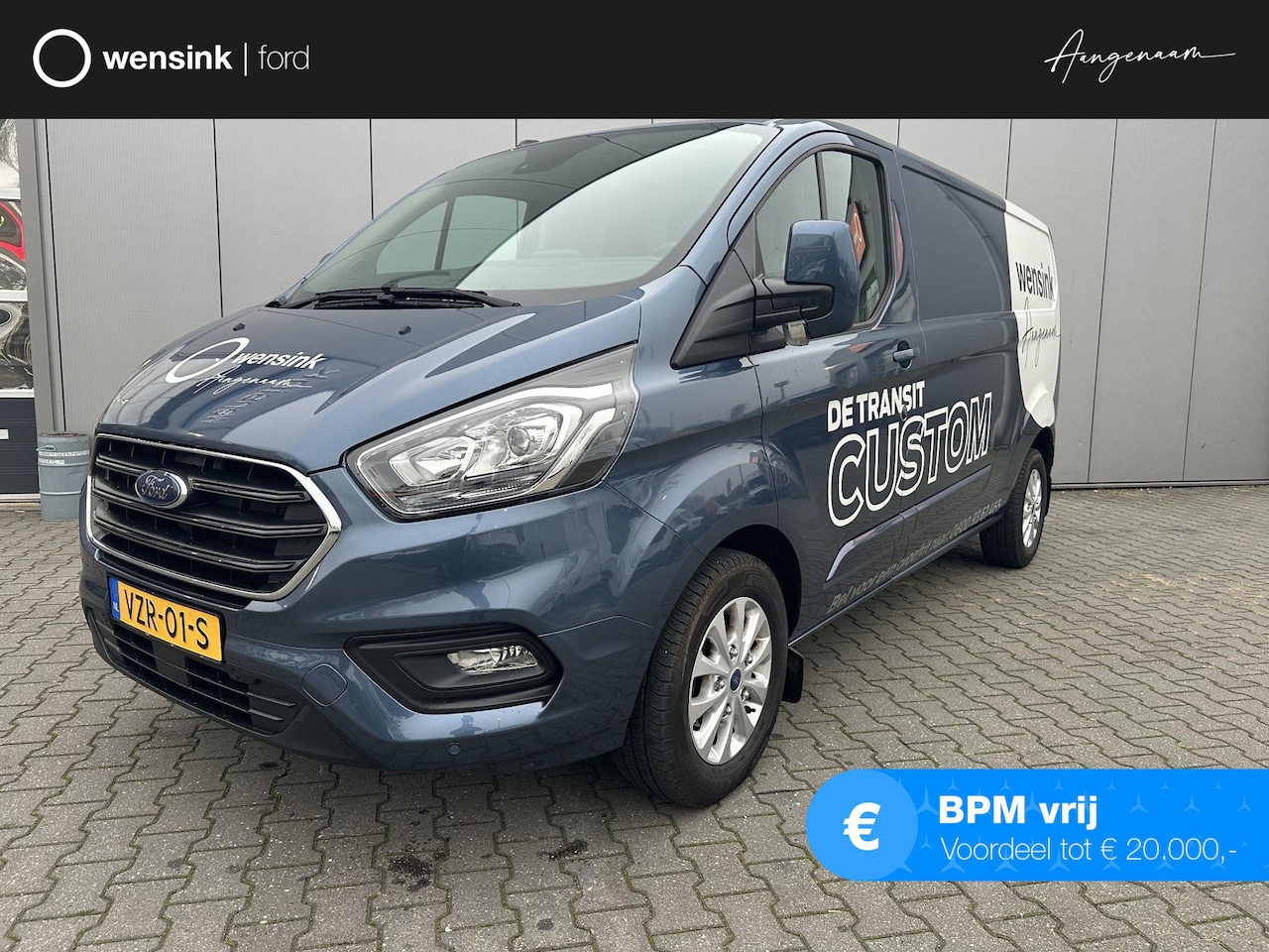 Ford Transit Custom - 300 2.0 TDCI L2H1 Limited | DEMO | LM Velgen | Navigatie | 2-zits | Trekhaak | Airco | Par - AutoWereld.nl