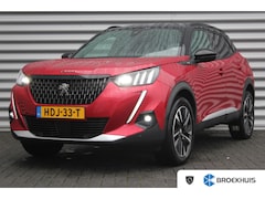 Peugeot 2008 - 1.2 PURETECH 130PK GT PACK AUTOMAAT / NAVI / LEDER / CLIMA / LED / PDC / 18" LMV / KEYLESS