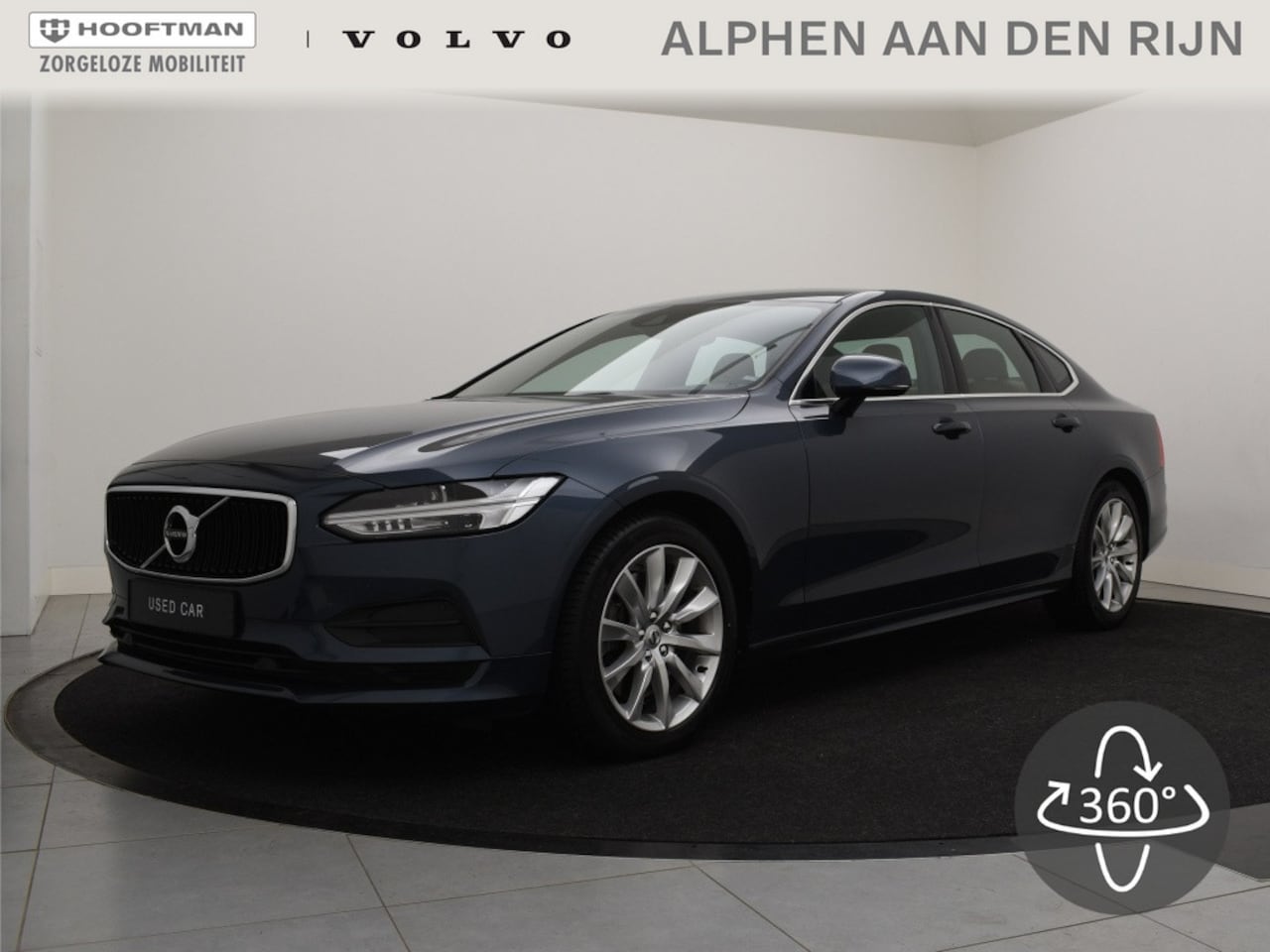 Volvo S90 - T4 AUT(8) MOMENTUM LEDER HEAD-UP DISPLAY VOLVO ON CALL KEYLESS - AutoWereld.nl