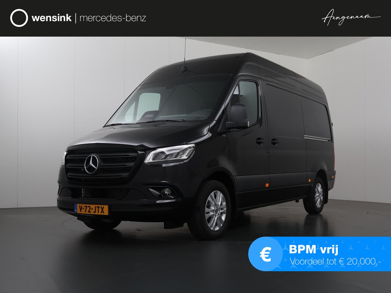 Mercedes-Benz Sprinter - 319 L2 H2 Select | Aut. | Dubbele Schuifdeur | Geveerde Chauffeursstoel | Twee Schuifdeure - AutoWereld.nl