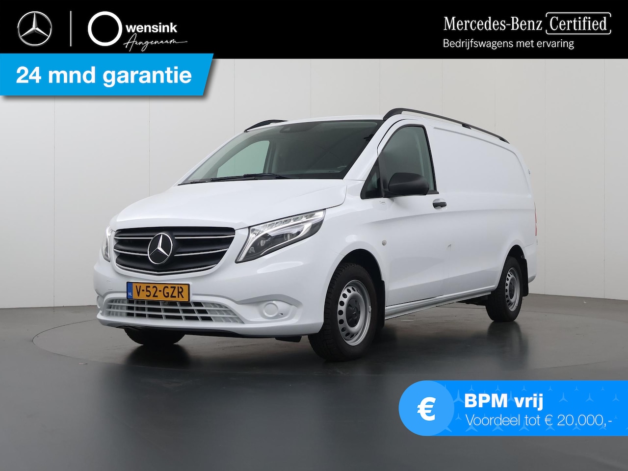 Mercedes-Benz Vito - 116 CDI | L2 Lang | Aut. | Navigatie | Parkeercamera | Stoelverwarming | Cruise control | - AutoWereld.nl