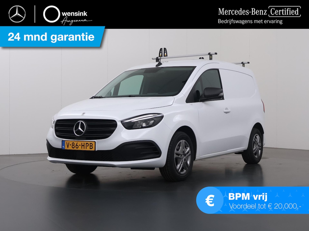 Mercedes-Benz Citan - 110 CDI | Aut. | L1 Pro | 3-Zits | LED Lampen| Parkeercamera | Stoelverwarming | Airco | K - AutoWereld.nl