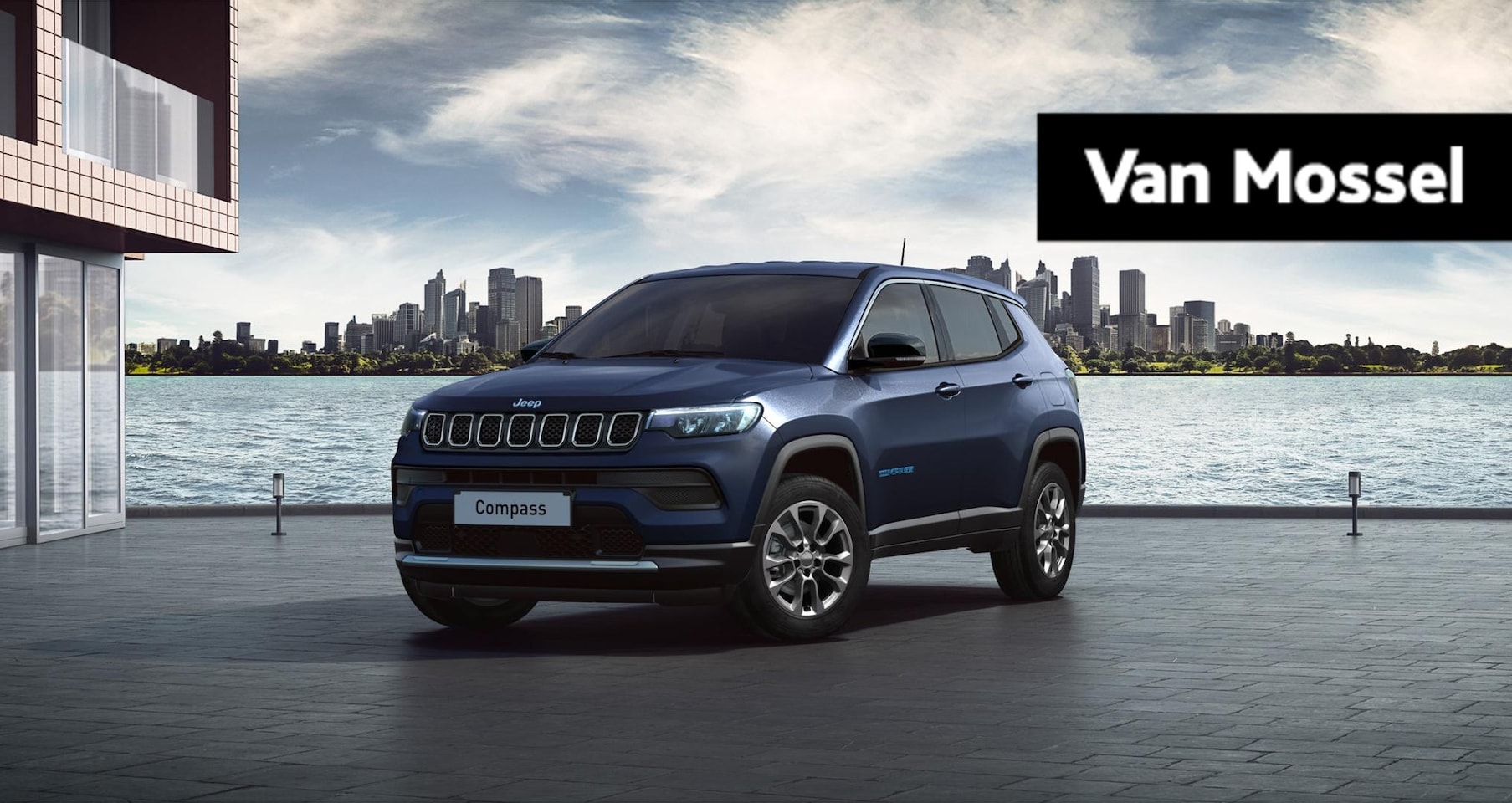 Jeep Compass - 4xe 190 Plug-in Hybrid Electric Altitude | €7.000,- Voordeel | Te Bestellen | 17'' LM. Vel - AutoWereld.nl