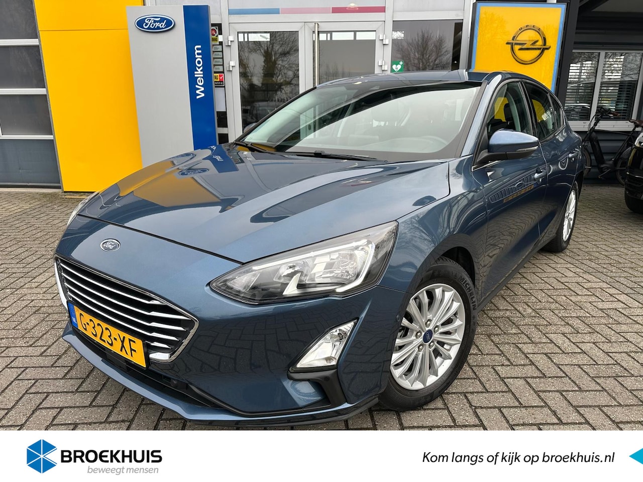 Ford Focus - 1.0 125PK Titanium-X AUTOMAAT | TREKHAAK AFNEEMBAAR| STOEL- STUUR- EN VOORRUITVERWARMING| - AutoWereld.nl