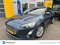 Ford Focus - 1.0 125PK Titanium-X AUTOMAAT | TREKHAAK AFNEEMBAAR| STOEL- STUUR- EN VOORRUITVERWARMING|