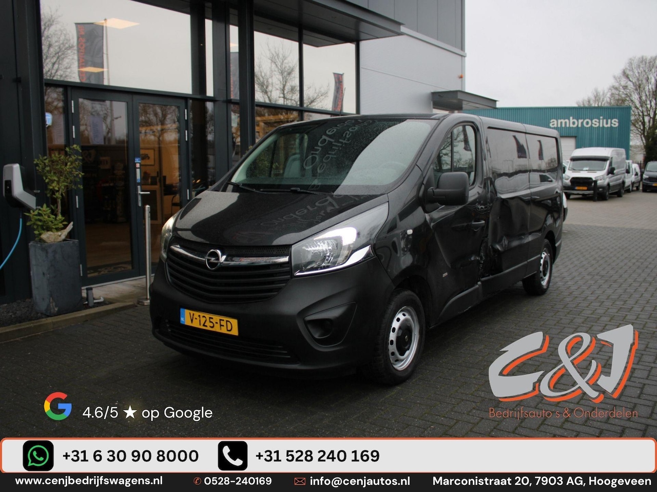 Opel Vivaro - 1.6 CDTI L2H1 Sport EcoFlex airco navi cruise luxe - AutoWereld.nl