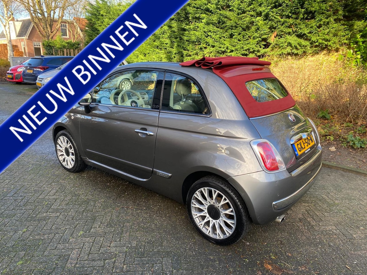 Fiat 500 C - 1.2 Lounge Cabriolet 06-'13 Keurig!! - AutoWereld.nl