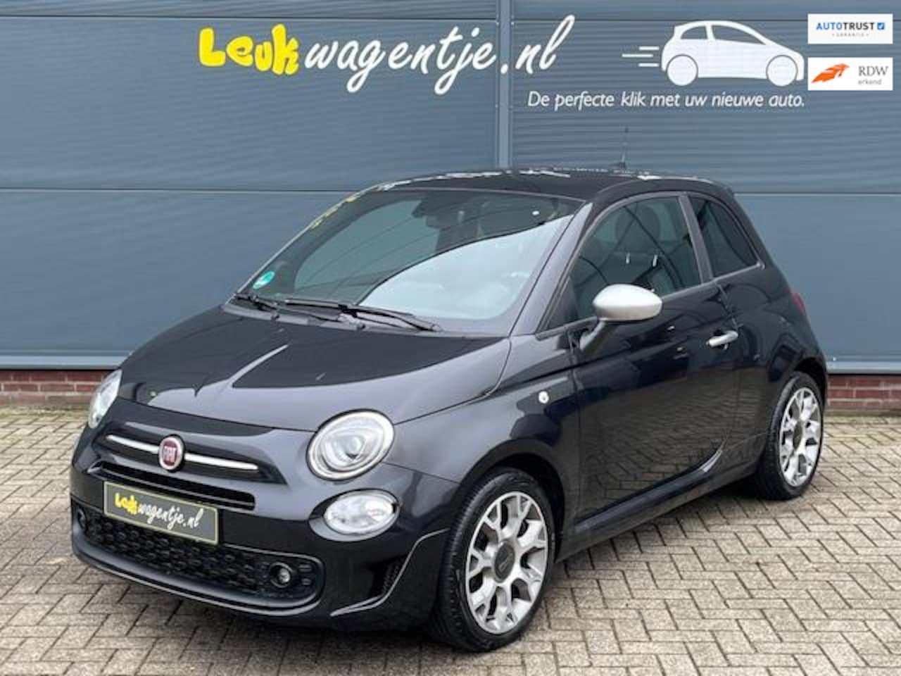 Fiat 500 - 1.0 Hybrid Rockstar *carplay *navi *climate *cruise - AutoWereld.nl