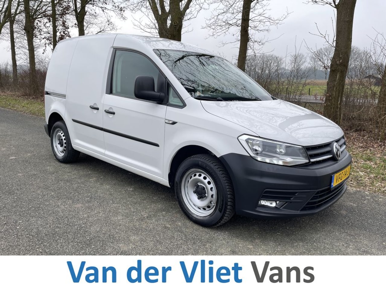 Volkswagen Caddy - 2.0 TDI E6 Comfortline BPM Vrij! Lease €210 p/m, Airco, 2x Schuifdeur, PDC, Cruise control - AutoWereld.nl