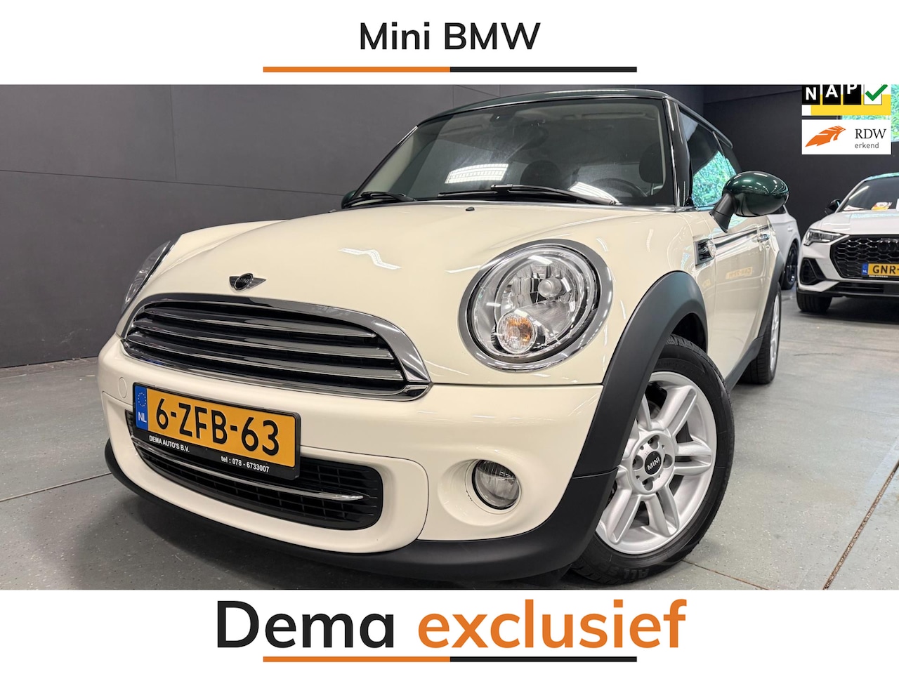 MINI Cooper - 1.6 AUTOMAAT/ECC/PDC/CRUISE// - AutoWereld.nl