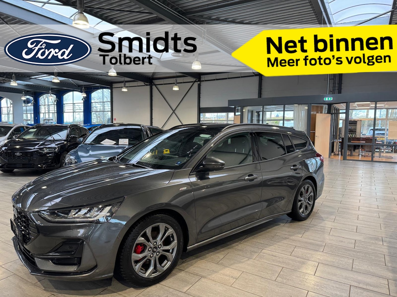 Ford Focus Wagon - EcoBoost 125PK Hybrid ST Line Pano I AGR stoelen I Sync4 I Camera I All season I fabr. gar - AutoWereld.nl