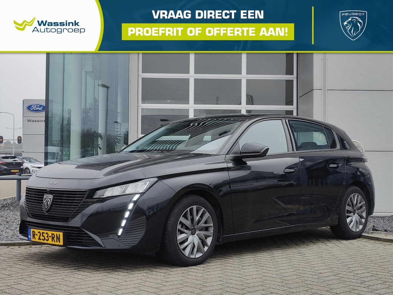 Peugeot 308 - 1.2 Puretech 110pk Active Pack Business | Navigatie | Parkeersensoren | Nieuw model - AutoWereld.nl