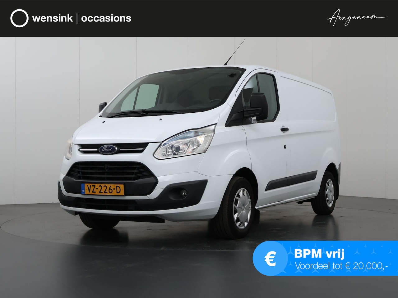 Ford Transit Custom - 270 TDCI | L1 H1 | Trend | Airco | Bluetooth | 3-zits | Inrichting | - AutoWereld.nl