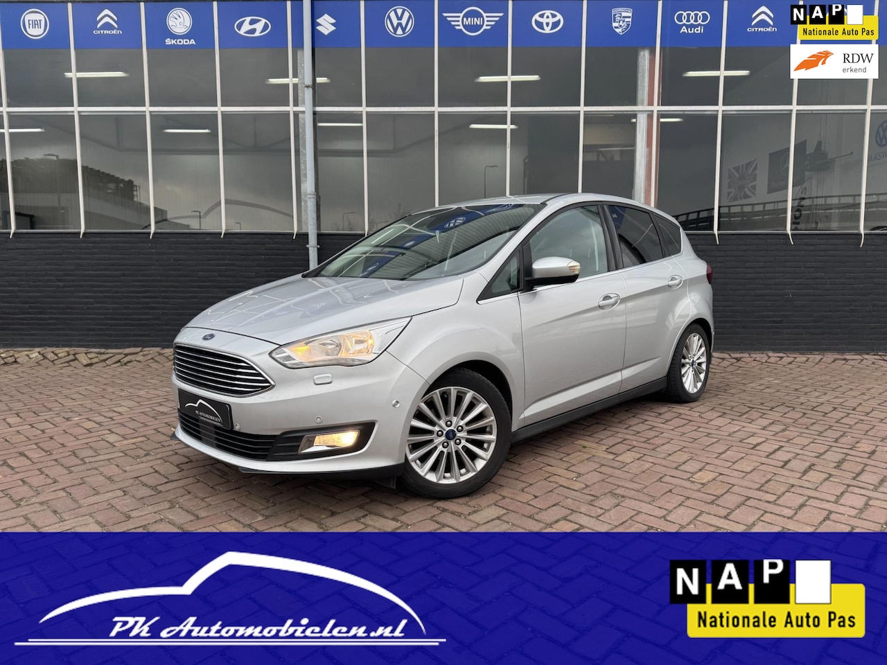 Ford C-Max - 1.0 Titanium ** CAMERA + NAVI + CRUISE** - AutoWereld.nl