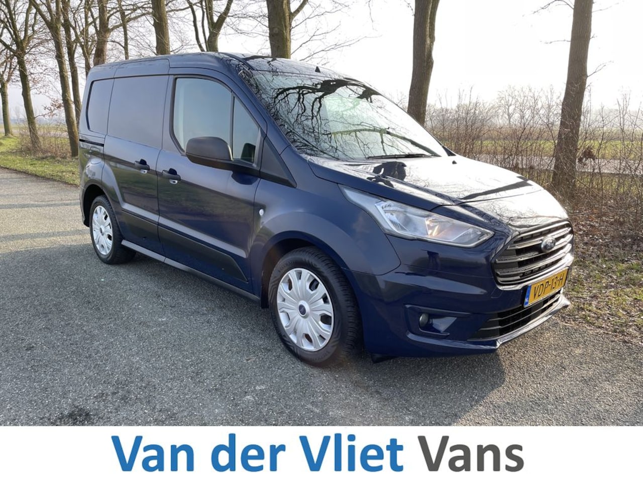 Ford Transit Connect - 1.5 TDCI E6 L1 Trend 3-zits Lease €185 p/m, Airco, Cruise controle,Trekhaak, Camera, Onder - AutoWereld.nl