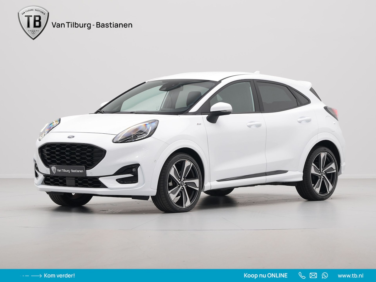 Ford Puma - 1.0 125pk automaat Hybrid ST-Line X Navigatie Camera B&O Parkassist Side assist Carplay - AutoWereld.nl