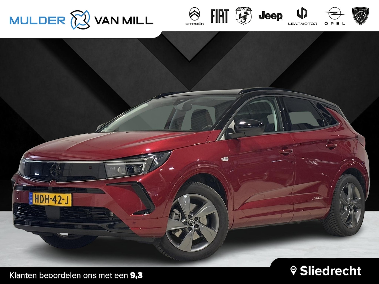 Opel Grandland - 1.6 Turbo HYbrid4 300pk 4x4 GSe | LED PIXEL VERLICHTING | ALCANTARA / LEDER | ALL SEASON B - AutoWereld.nl