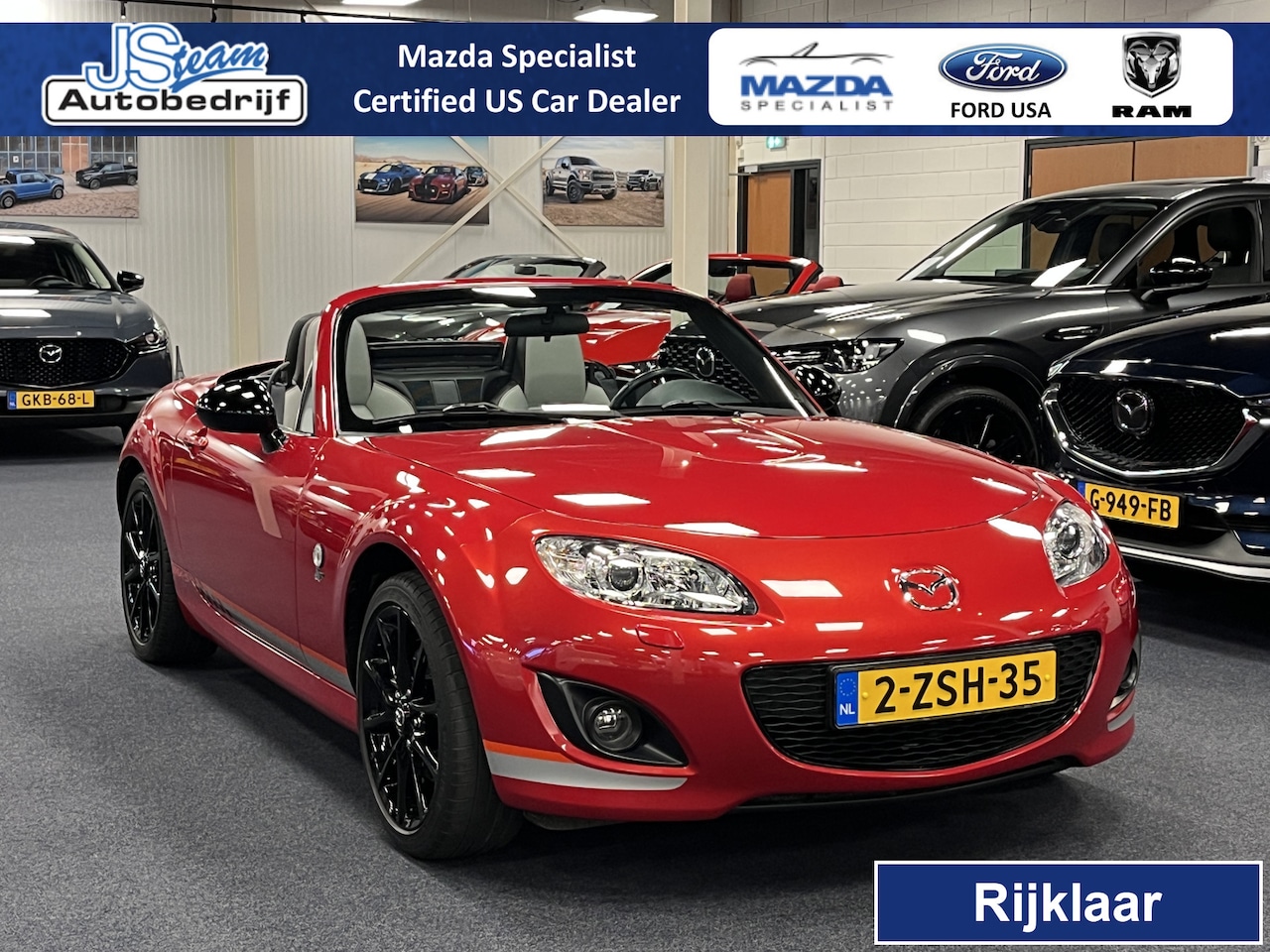 Mazda MX-5 Roadster Coupé - NC 2.0i Senshu Nr. 17/200 160PK Airco Bose Xenon Leder Cruise Navi Apple CarPlay - AutoWereld.nl