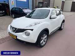 Nissan Juke - 1.6 Acenta 2013 Clima + 17" LMV 186.223km NAP Leuke auto van de 2e eigenaar. Boekjes zijn