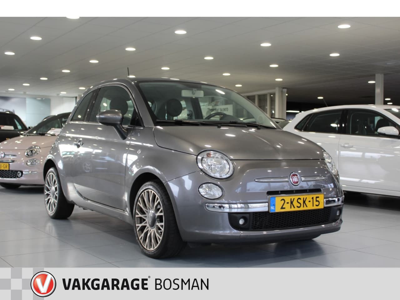 Fiat 500 - 0.9 TwinAir Lounge/AIRCO/PANORAMADAK - AutoWereld.nl