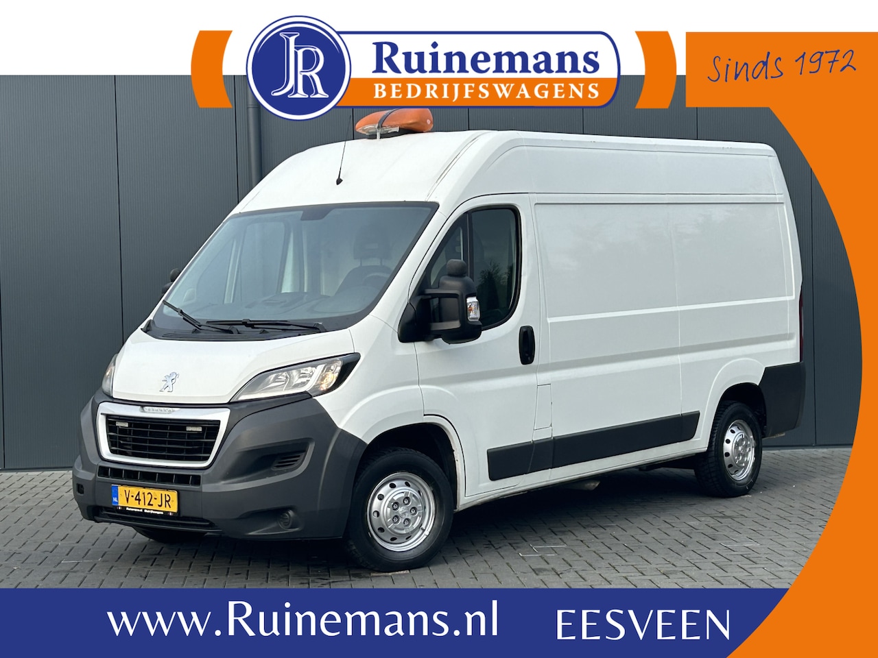 Peugeot Boxer - 2.0 HDI 131 PK E6 / L2H2 / 1e EIG. / 6 BAK / INRICHTING / AIRCO / CRUISE / NAVI - AutoWereld.nl