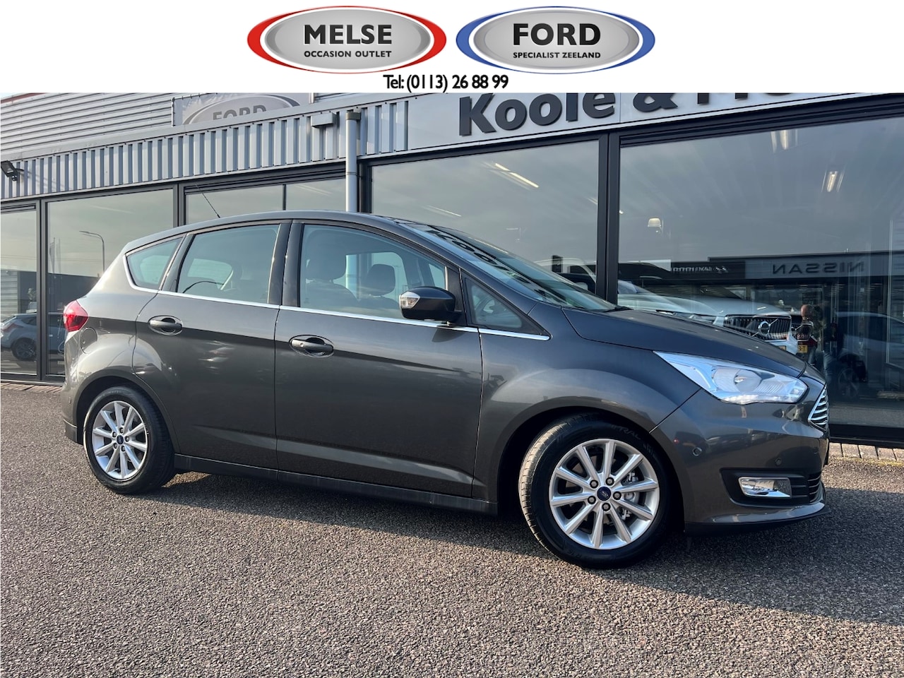 Ford C-Max - 1.0 EcoBoost 125pk Titanium , trekhaak - AutoWereld.nl