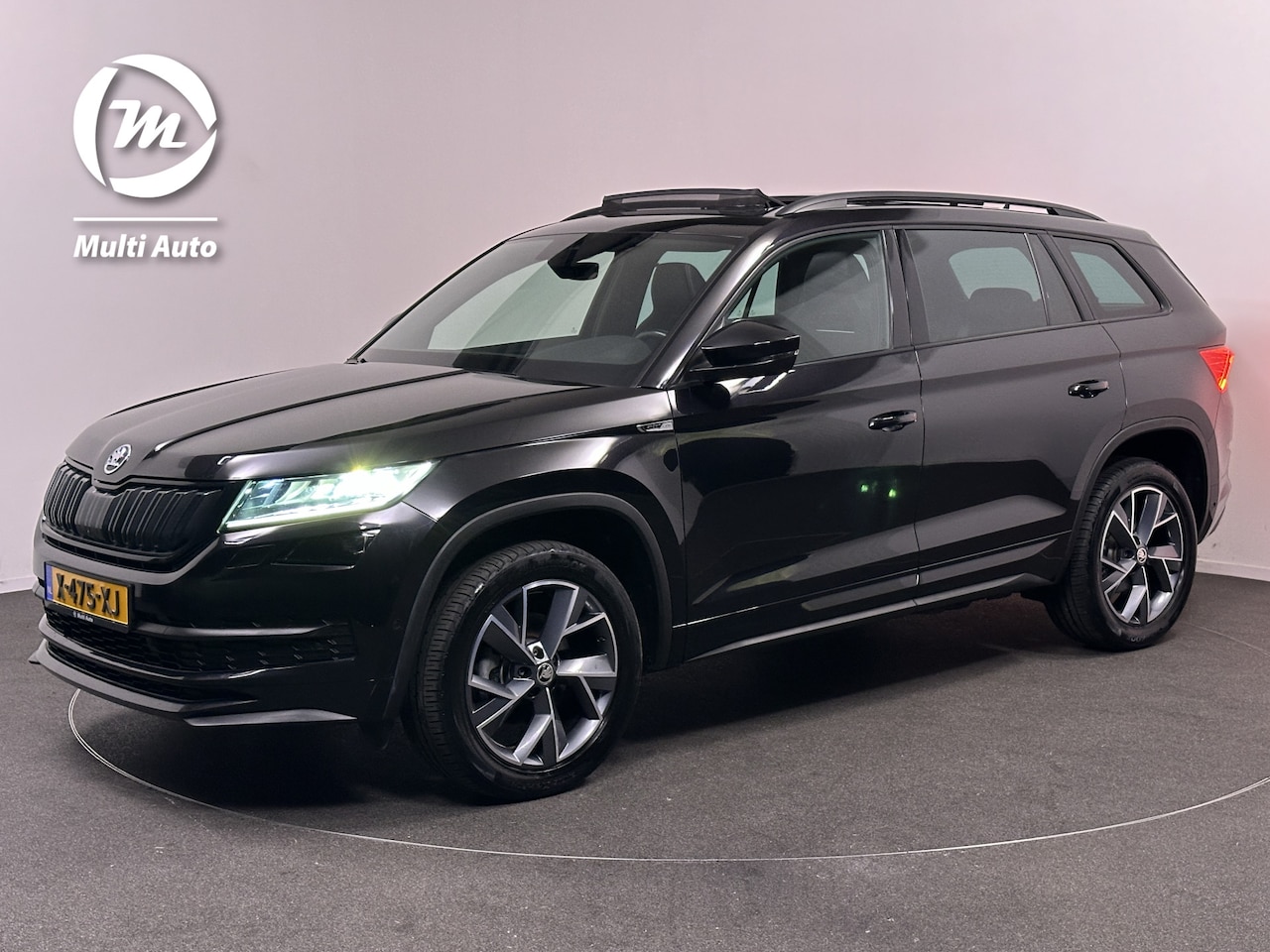 Skoda Kodiaq - 1.5 TSI Sportline Business 150pk DSG | Panodak | Sportstoelen Memory | Adaptive Cruise | C - AutoWereld.nl