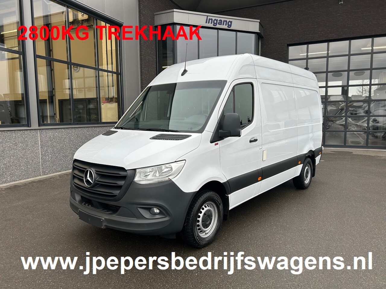 Mercedes-Benz Sprinter - 316 CDI L2 H2 2800KG Trekhaak / Omvormer 230V / MBUX / Camera / Navigatie / Cruise control - AutoWereld.nl