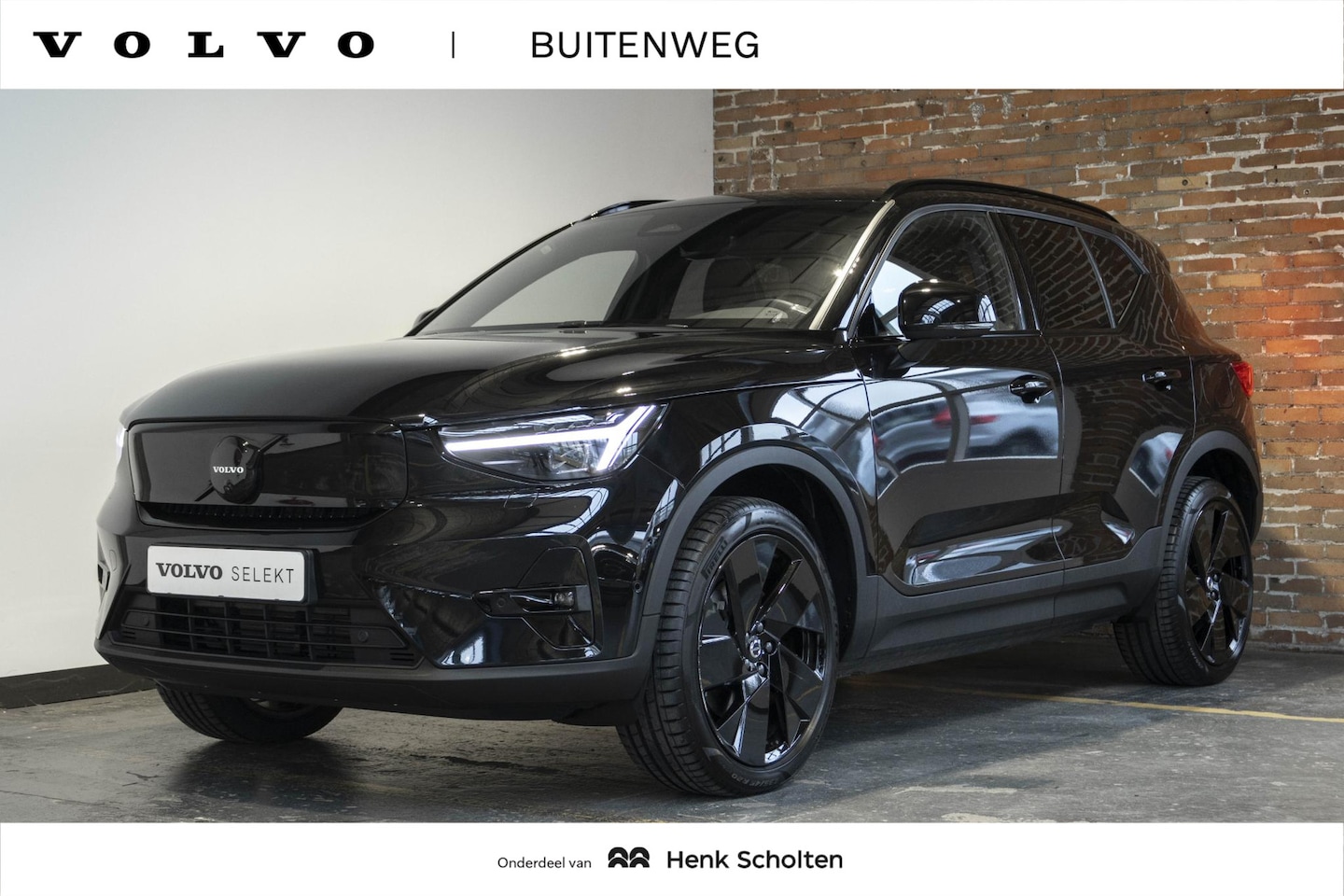 Volvo EX40 - Single Motor Plus Black Edition 70 kWh | Google infotainment | Parkeercamera | Parkeersens - AutoWereld.nl