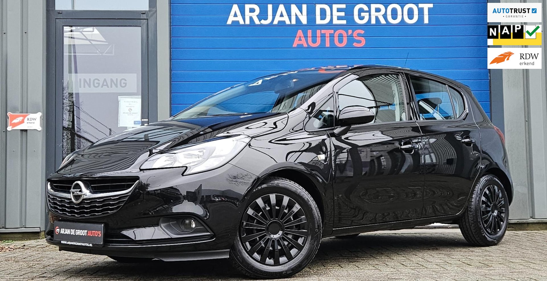 Opel Corsa - 1.2 70PK 5Deurs Navigatie Airco Bleutooth Zuinig - AutoWereld.nl