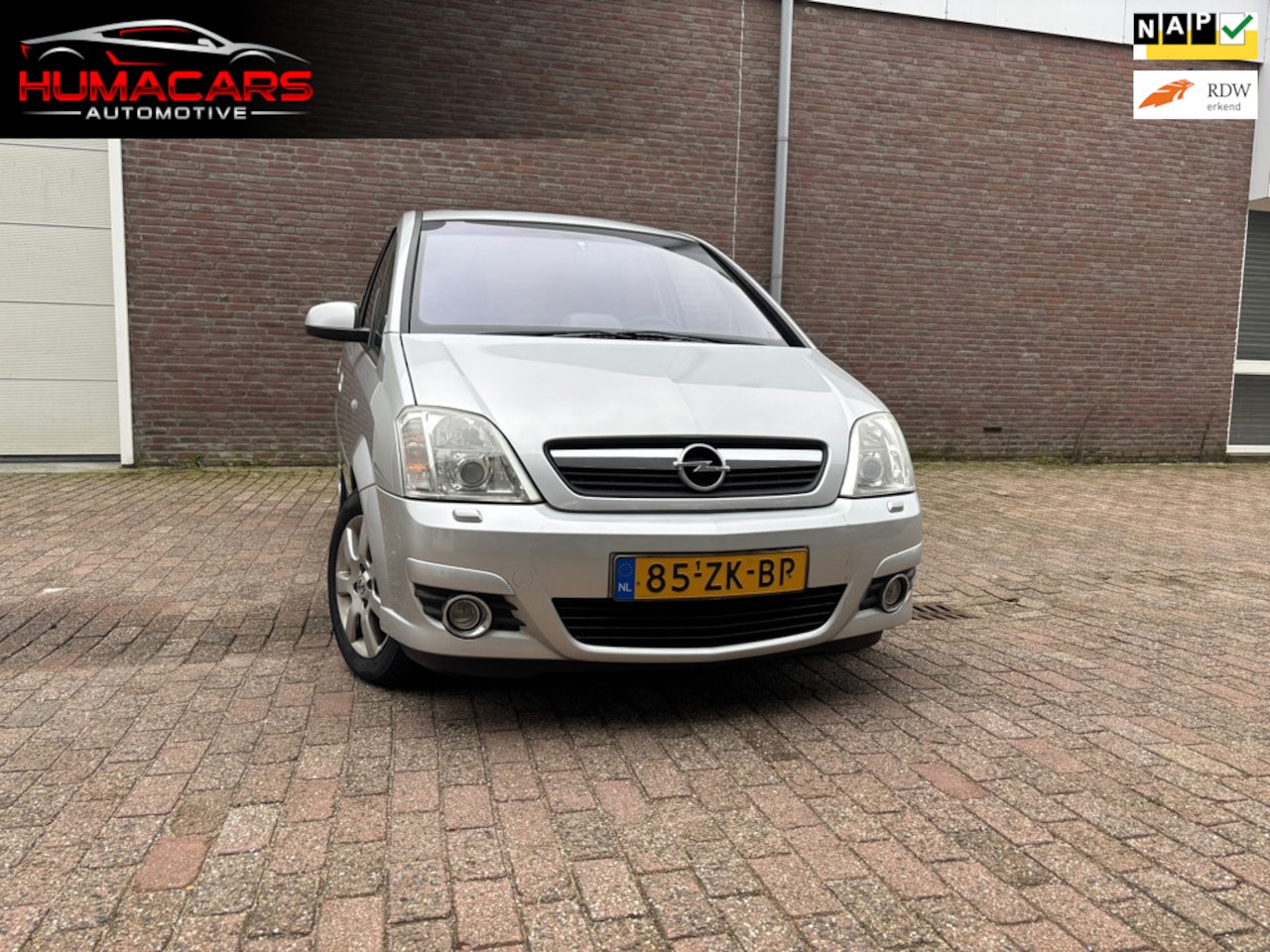 Opel Meriva - 1.6-16V Cosmo - vol opties - pano - airco - afn. Trekhaak - - AutoWereld.nl