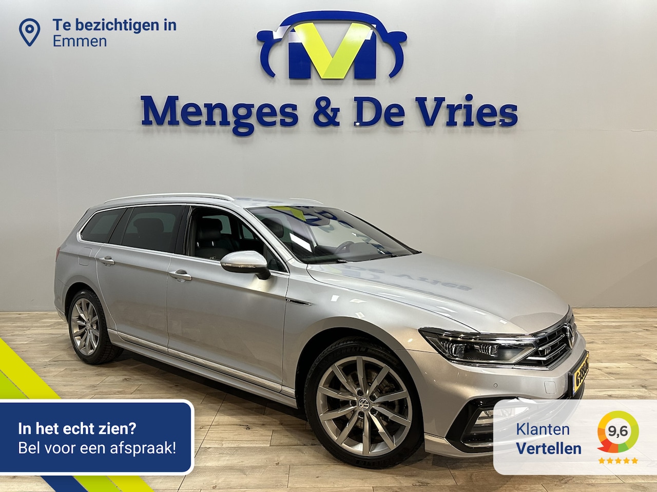 Volkswagen Passat Variant - 1.5 TSI Elegance Business R 3x R Line | Airco ECC | LED | Virtual | Leder | Adaptive Cruis - AutoWereld.nl