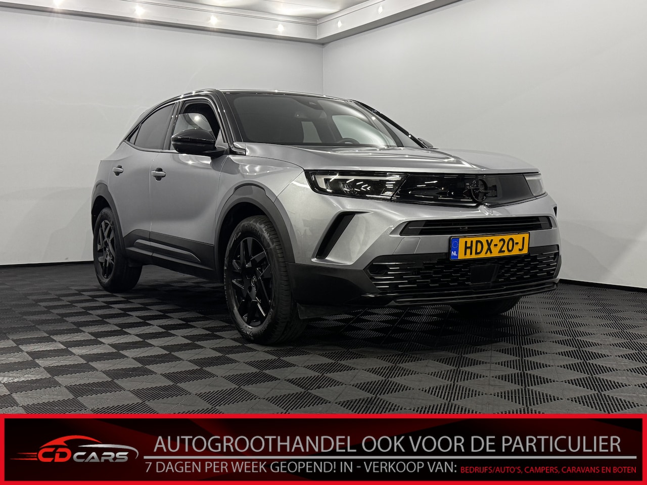 Opel Mokka - 1.2 Turbo GS Line Half leder, Camera, Apple carplay, Virtual desk, Cruise control, Clima - AutoWereld.nl