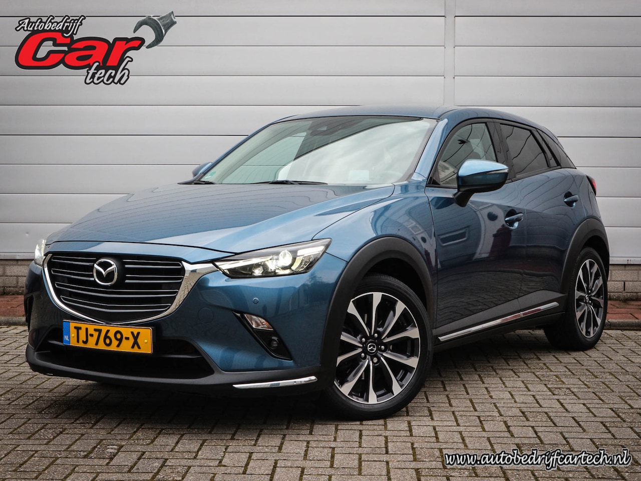 Mazda CX-3 - 2.0 SkyActiv-G 120 SkyLease GT | Clima | Cruise | Navi | Leer | Stoelverwarming | Trekhaak - AutoWereld.nl