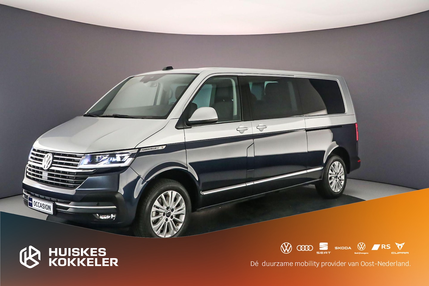 Volkswagen Transporter - Dubbele cabine T6.1 2.0 TDI 204PK DSG L2 Highline | excl. kosten rijklaarmaken | - AutoWereld.nl