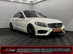 Mercedes-Benz C-klasse - 350 e Lease Edition Plug-in Half leder, Pano, Camera, Navi, Keyless start, Cruise control,