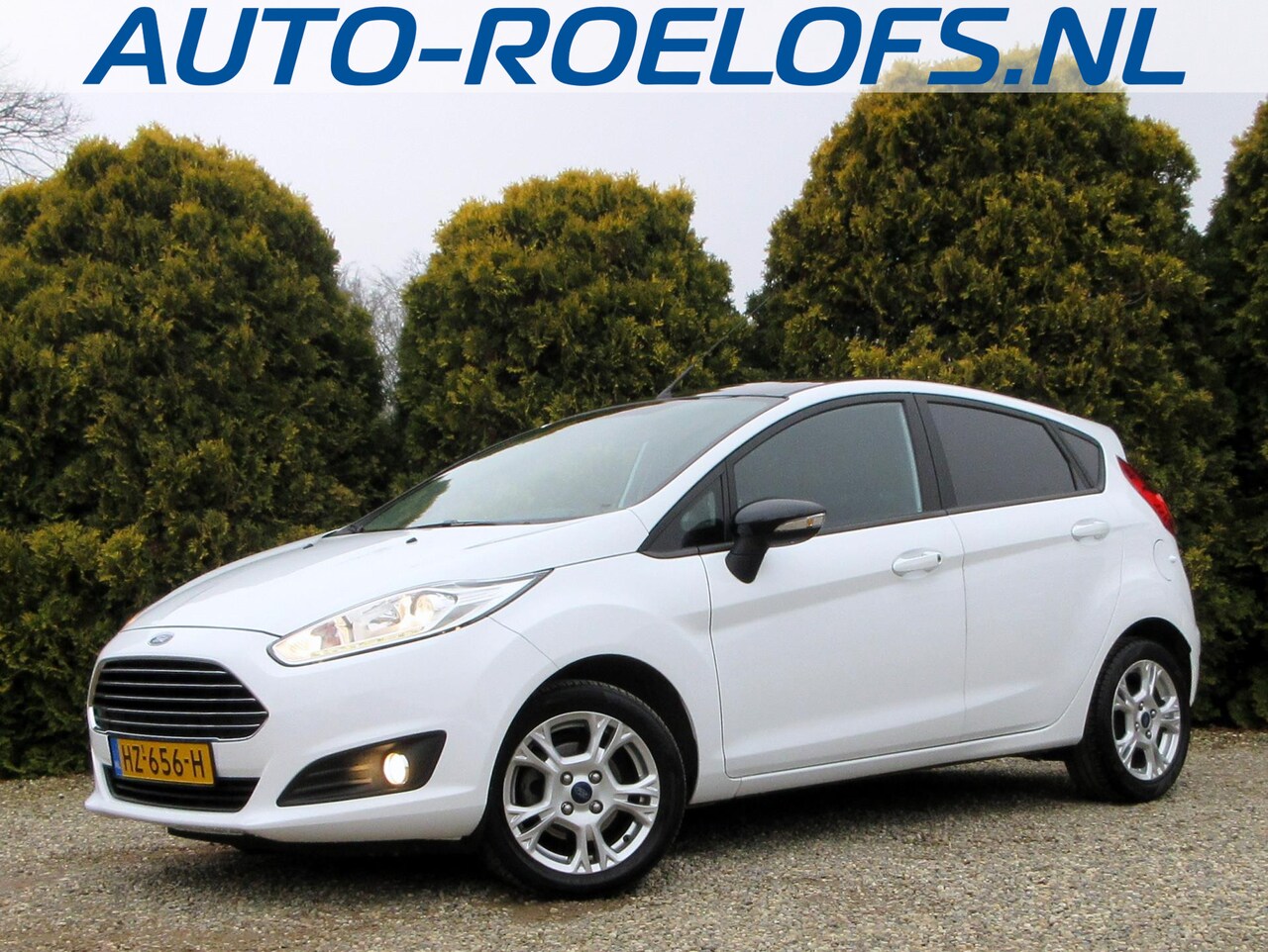 Ford Fiesta - 1.0 White Edition 5-drs*Navi*Airco* - AutoWereld.nl