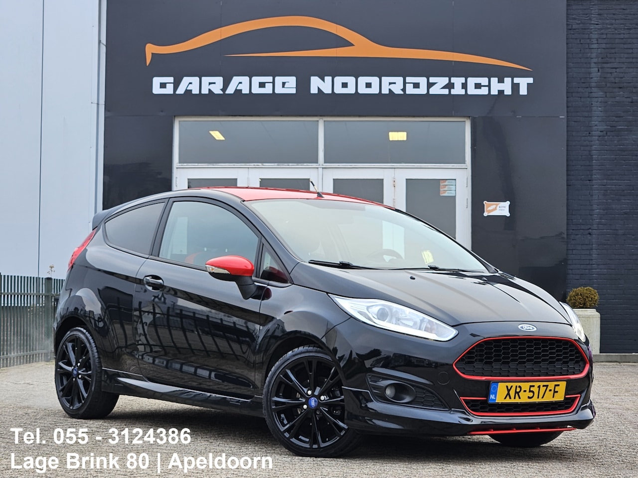 Ford Fiesta - 1.0 EcoBoost 140PK Red/Black Edition NAVIGATIE|BLUE TOOTH TELEFONIE|STOELVERWARMING|PDC|VO - AutoWereld.nl