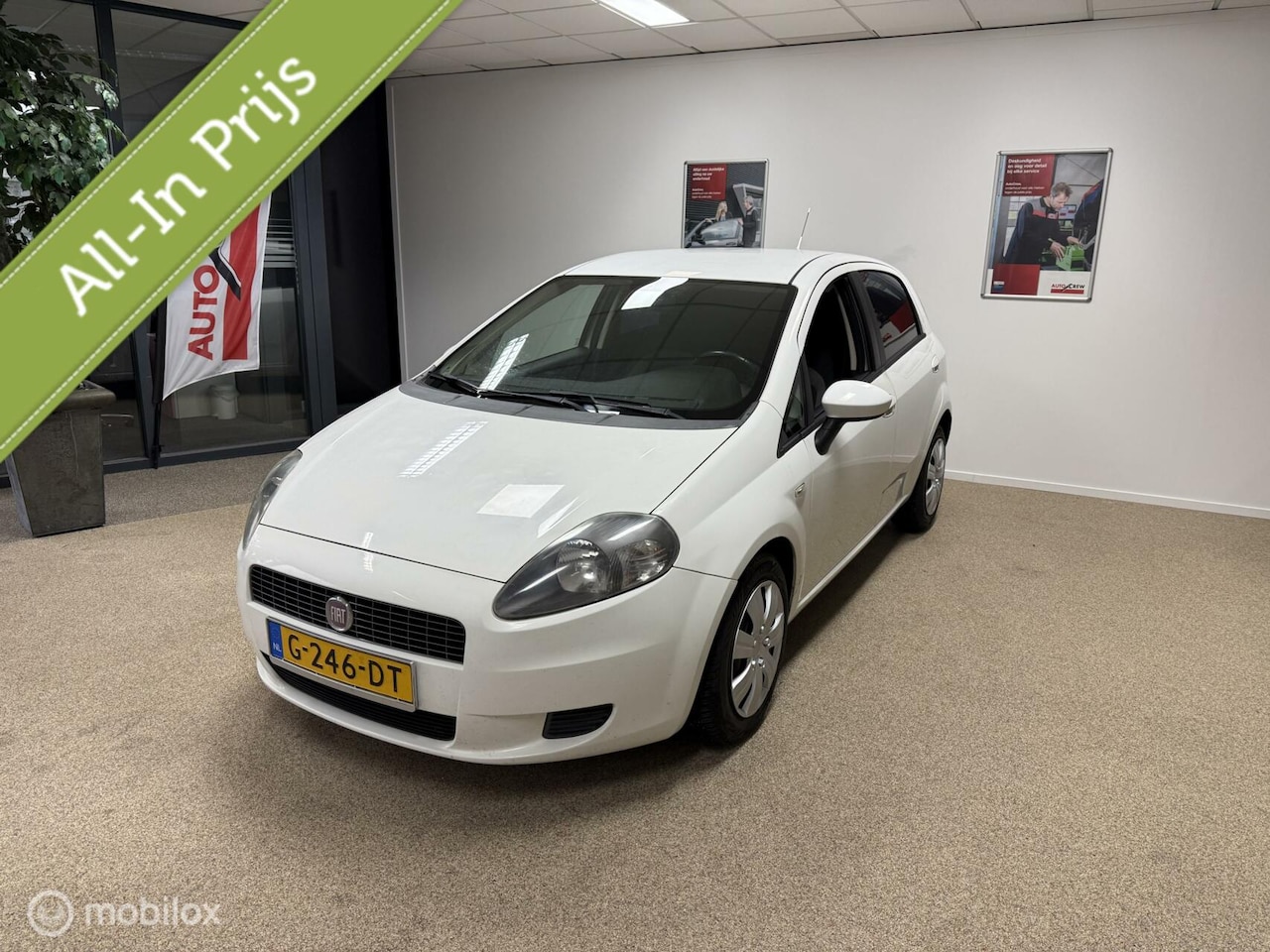 Fiat Grande Punto - 1.4 Active 1.4 Active, Incl nieuwe Apk en Grote beurt - AutoWereld.nl