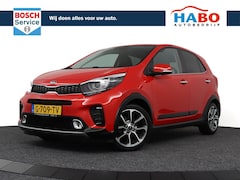 Kia Picanto - 1.0 T-GDI X-LINE 5Z 100PK ECC/CRUISE/NAV/CAMERA/KEYLESS.ENTRY/STOEL.STUUR.VERWARM./LMV