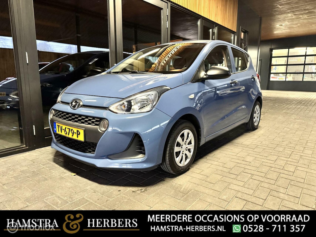 Hyundai i10 - 1.0i i-Drive blauw - AutoWereld.nl