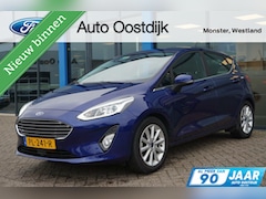 Ford Fiesta - 1.0 EcoBoost Titanium 100PK Camera Adaptive Cruise Voorruitverwarming B&O Navi Climate Par