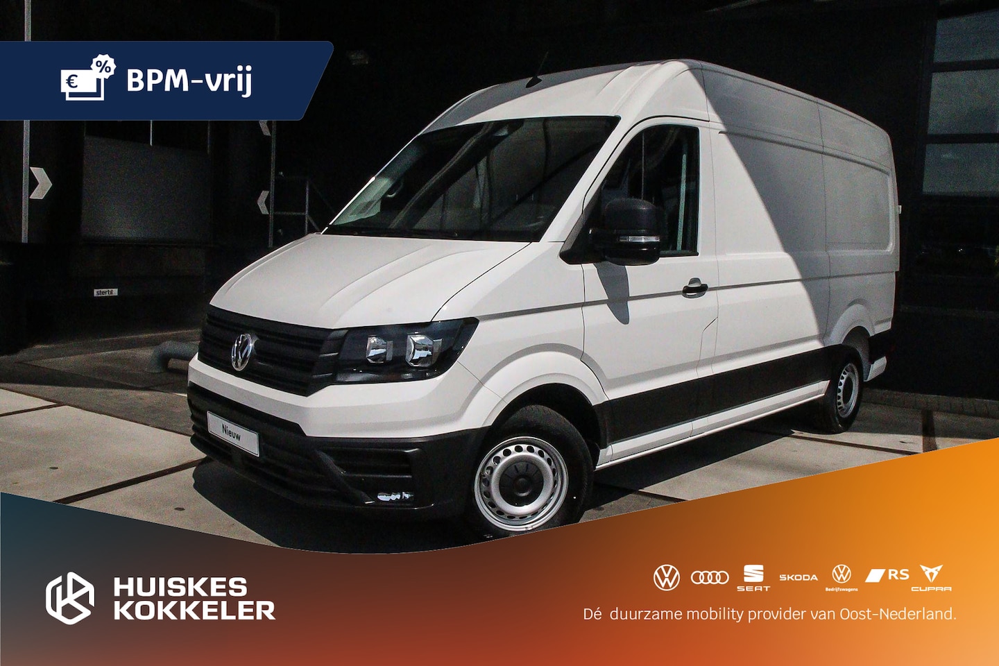 Volkswagen Crafter - GP 2.0 TDI 140pk L3H3 Highline | BPM-vrij | excl. kosten rijklaarmaken | - AutoWereld.nl