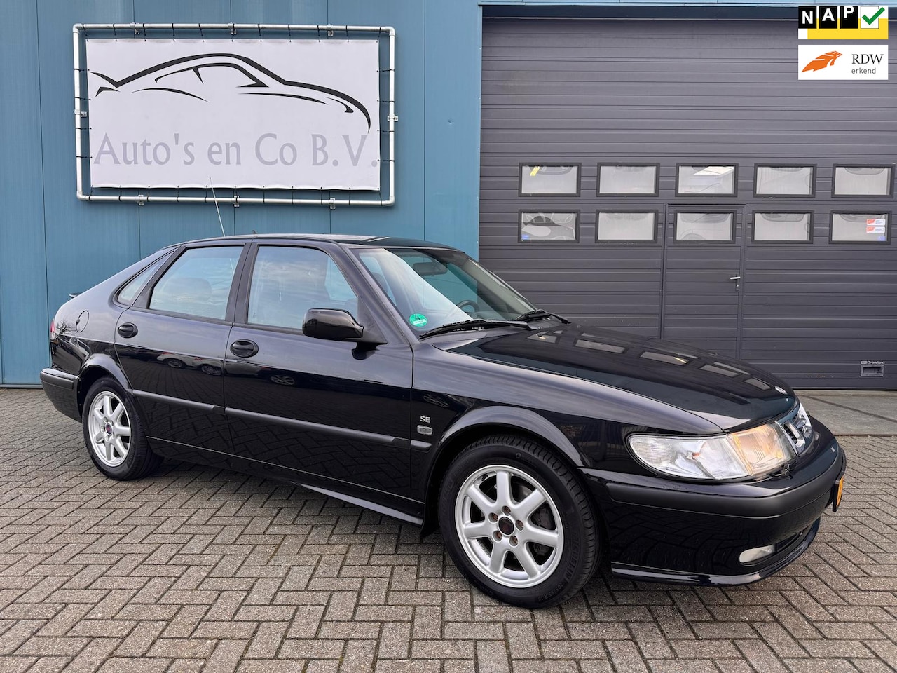 Saab 9-3 - 2.0 Turbo SE Luxury Automaat YOUNGTIMER Leder Clima Cruise Trekhaak NL Auto NAP Incl nw Ap - AutoWereld.nl