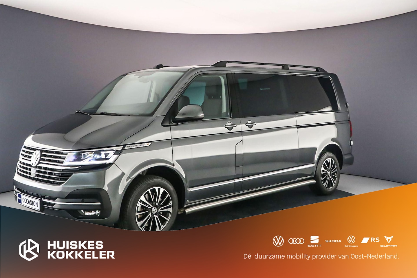 Volkswagen Transporter Caravelle - Dubbele cabine T6.1 2.0 TDI 204PK DSG 4Motion Caravelle Highline L2 | excl. kosten rijklaa - AutoWereld.nl