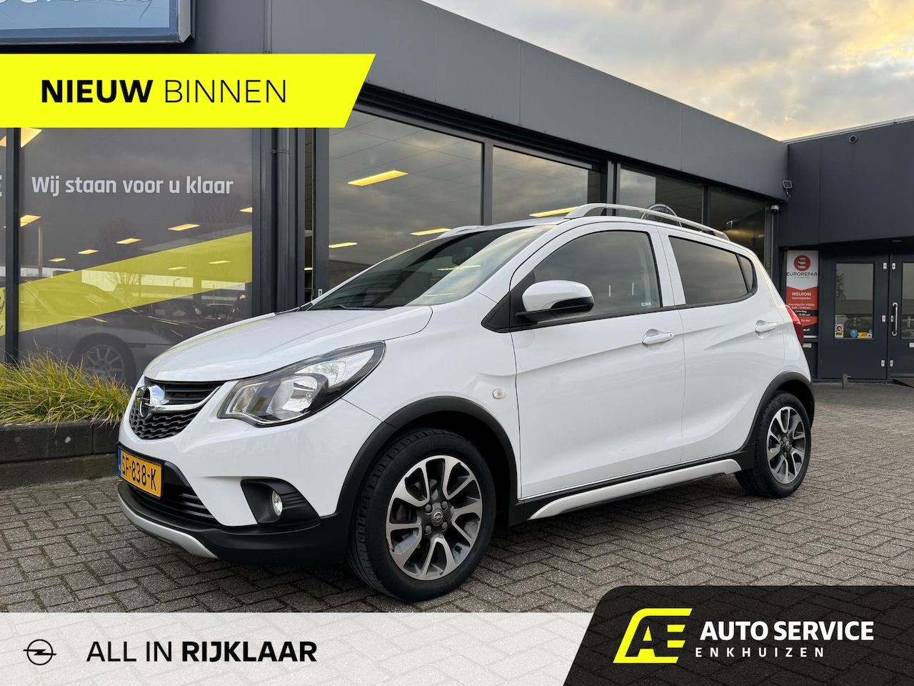 Opel Karl - 1.0 Rocks Online Edition NL auto - dealer onderhouden | Carplay | Cruise | Bluetooth | LMV - AutoWereld.nl