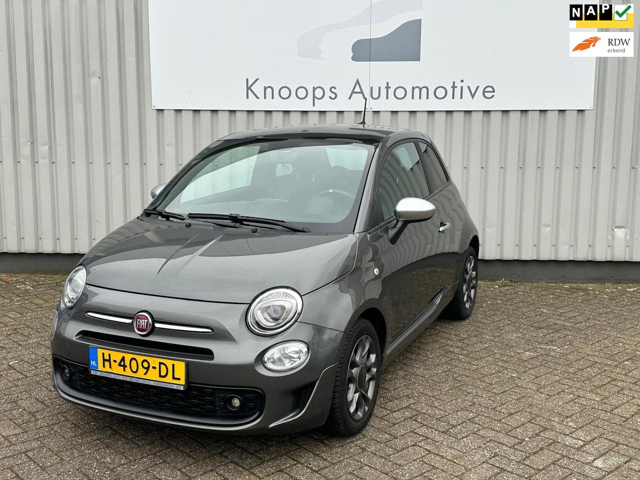 Fiat 500 - 1.2 Rockstar 1.2 Rockstar, Navigatie, Airco, 1st Eigenaar - AutoWereld.nl