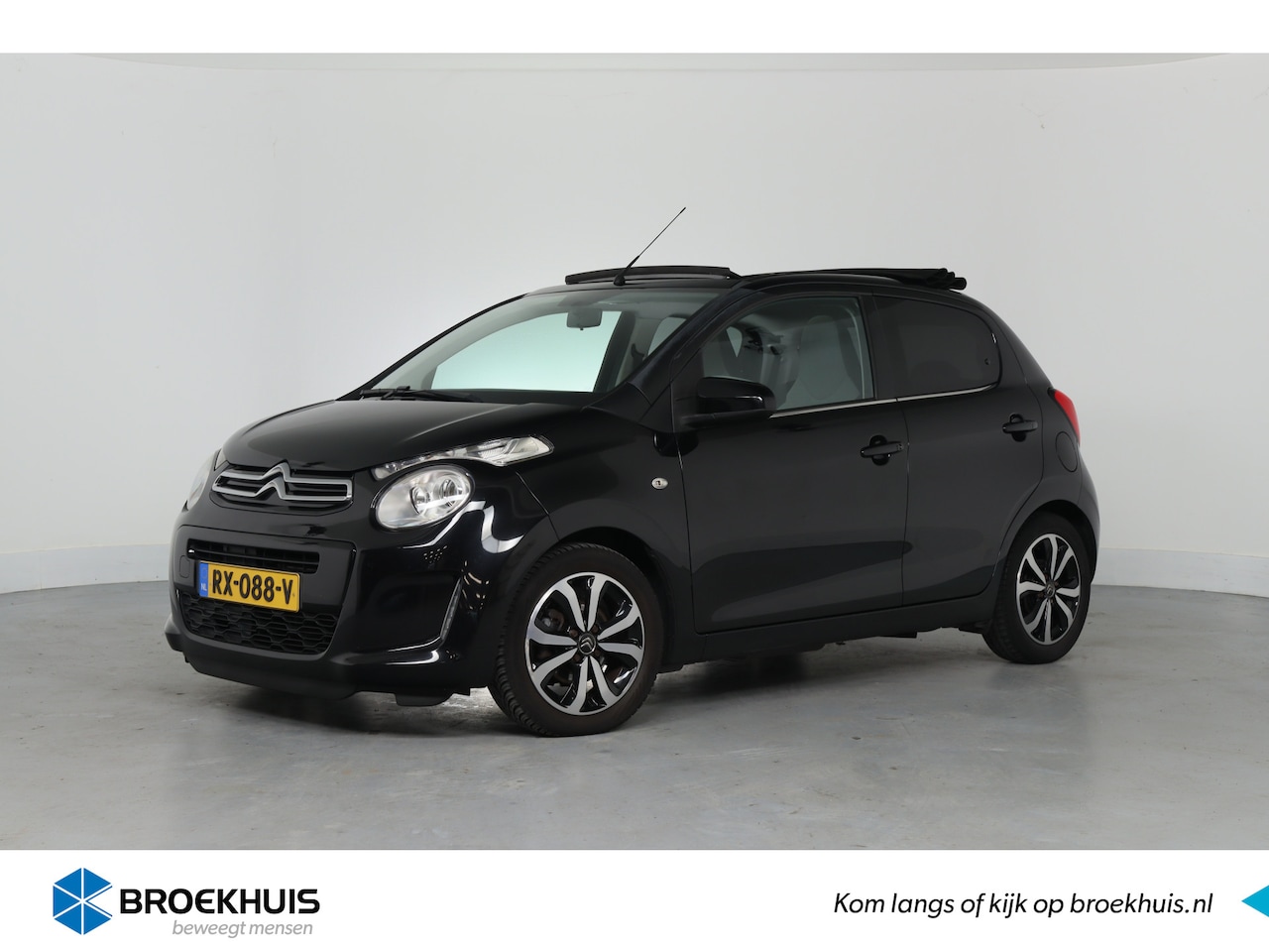 Citroën C1 - 1.0 e-VTi Airscape Shine | Open Dakje | Navi | Camera | Clima | DAB | Lichtmetalen Velgen - AutoWereld.nl