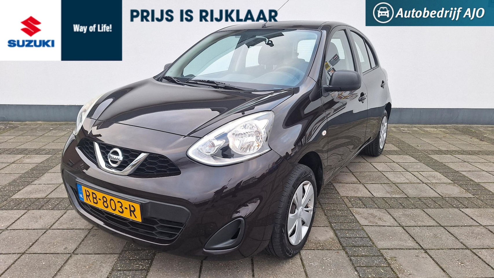 Nissan Micra - 1.2 Visia Pack rijklaar prijs - AutoWereld.nl