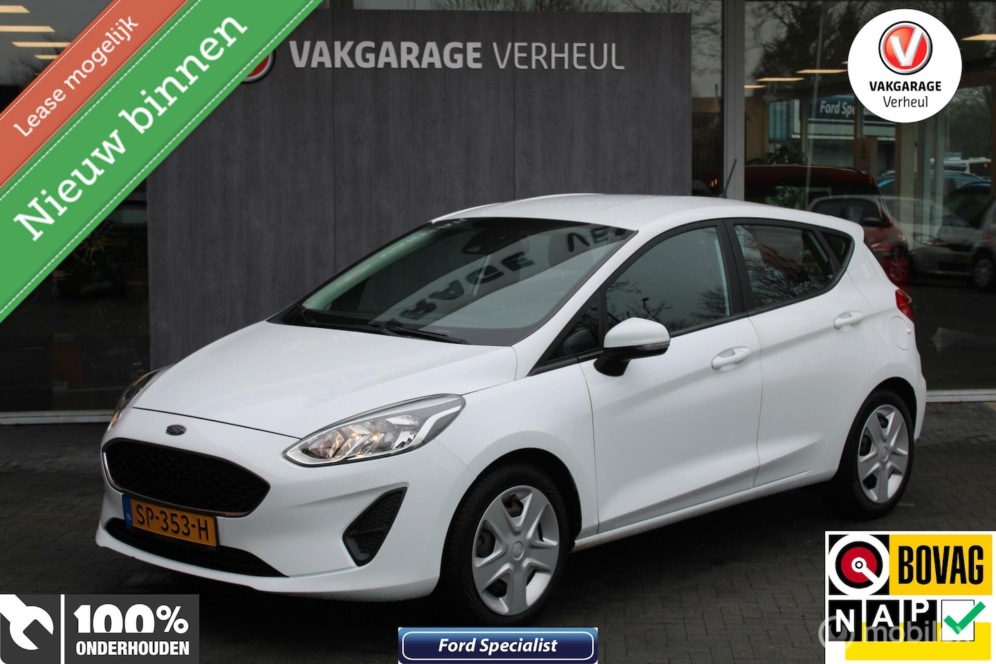 Ford Fiesta - 1.1 Trend|71Pk|5Drs|Apple-Carplay|Trekhaak|Nap - AutoWereld.nl